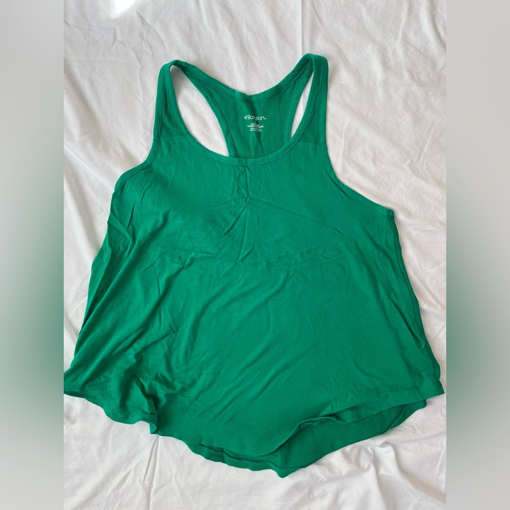XHILARATION | Green Sleepwear Tank Top